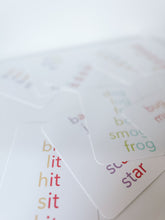 Load image into Gallery viewer, Rhyming Words Flash Cards