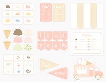 Load image into Gallery viewer, Ice Cream Shop Pretend Play