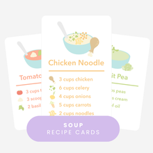 Load image into Gallery viewer, Printed/Laminated Fall Recipe Cards