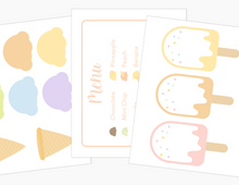 Load image into Gallery viewer, Ice Cream Shop Pretend Play