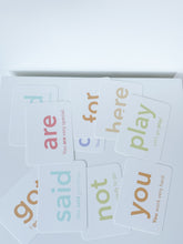 Load image into Gallery viewer, 25 Sight Words Flash Cards