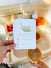 Load image into Gallery viewer, Printed/Laminated Spring Recipe Cards