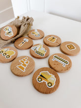 Load image into Gallery viewer, Construction Wood Play Rounds