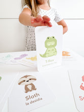 Load image into Gallery viewer, Dinosaur Flashcards