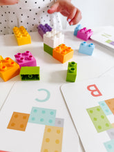 Load image into Gallery viewer, Duplo Lego Alphabet Sensory Kit