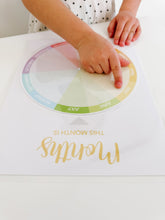 Load image into Gallery viewer, Learning Wheel Spinner Printable Dramatic Play