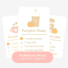 Load image into Gallery viewer, Mud Kitchen Recipe Card Bundle | Printed &amp; Laminated