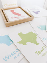 Load image into Gallery viewer, 50 States Flash Cards