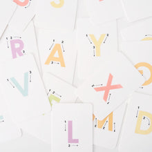 Load image into Gallery viewer, Tracing Alphabet Cards