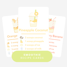 Load image into Gallery viewer, Smoothie Recipe Cards