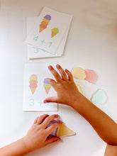 Load image into Gallery viewer, Ice Cream Math Sensory Kit