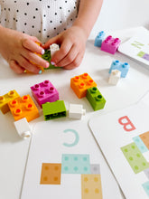 Load image into Gallery viewer, Duplo Lego Alphabet Sensory Kit