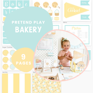 Bakery Printable Dramatic Play Kit