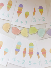 Load image into Gallery viewer, Ice Cream Math Sensory Kit
