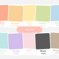 Color Sorting Flashcards