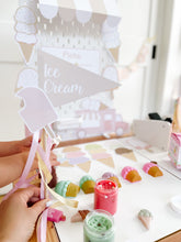 Load image into Gallery viewer, Ice Cream Shop Pretend Play