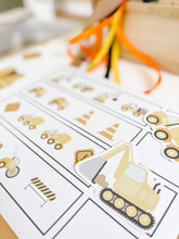 Load image into Gallery viewer, Construction Printable Dramatic Play Kit