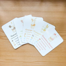 Load image into Gallery viewer, Printed/Laminated Spring Recipe Cards