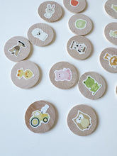 Load image into Gallery viewer, Farm Animal Wood Play Rounds