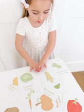Load image into Gallery viewer, Vegetable Flashcards