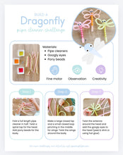 Load image into Gallery viewer, Dragonfly Pipe Cleaner Challenge