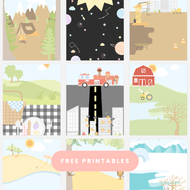 Habitat Printable Play Mats