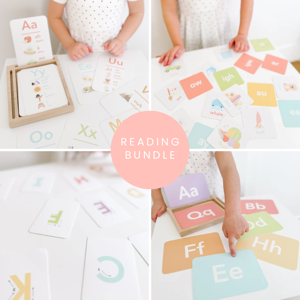 Physical GoodnightFox Reading Flashcards Bundle