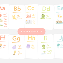 Load image into Gallery viewer, Letter Sounds Flashcards