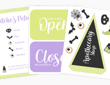 Load image into Gallery viewer, Witches Brew Apothecary Shop Pretend Play