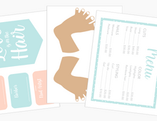 Load image into Gallery viewer, Hair &amp; Nail Salon Dramatic Play Kit
