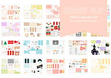 Load image into Gallery viewer, Sensory Play Calendar