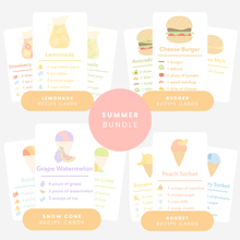 Load image into Gallery viewer, Summer Mud Kitchen Recipe Bundle