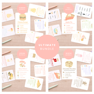 Ultimate Mud Kitchen Recipe Card Collection (Physical Printed & Laminated)