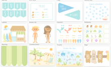 Load image into Gallery viewer, Surf Shack Printable Dramatic Play