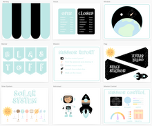 Load image into Gallery viewer, Space Station Printable Dramatic Play Kit