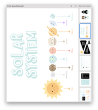 Load image into Gallery viewer, Space Station Printable Dramatic Play Kit