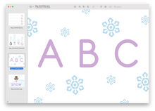 Load image into Gallery viewer, Winter Printable Play Mats
