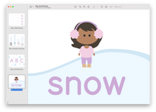 Load image into Gallery viewer, Winter Printable Play Mats