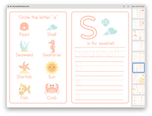 Load image into Gallery viewer, Mermaid Busy Book