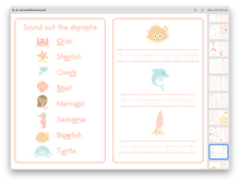 Load image into Gallery viewer, Mermaid Busy Book