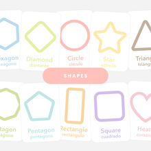 Load image into Gallery viewer, Shapes Flashcards