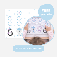 Load image into Gallery viewer, Winter Printable Play Mats