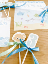 Load image into Gallery viewer, Under The Sea Boy Birthday Theme