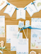 Load image into Gallery viewer, Under The Sea Boy Birthday Theme