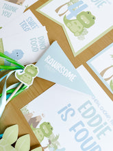 Load image into Gallery viewer, Dinosaur Stomp Chomp Roar Four Birthday Theme
