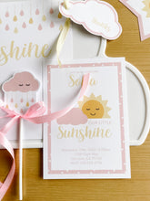 Load image into Gallery viewer, My Little Sunshine Pink &amp; Yellow Birthday Birthday Theme