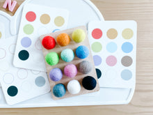 Load image into Gallery viewer, Grid Pattern Ball Flashcards