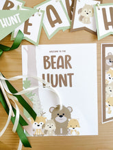 Load image into Gallery viewer, Bear Hunt Woodland Forest Birthday Theme