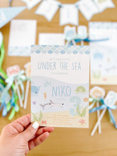 Load image into Gallery viewer, Under The Sea Boy Birthday Theme