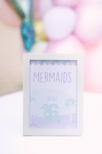 Load image into Gallery viewer, Mermaid Birthday Theme Party Decoration Kit